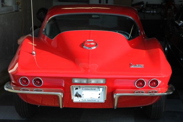1967 Red Chevrolet Corvette Coupe