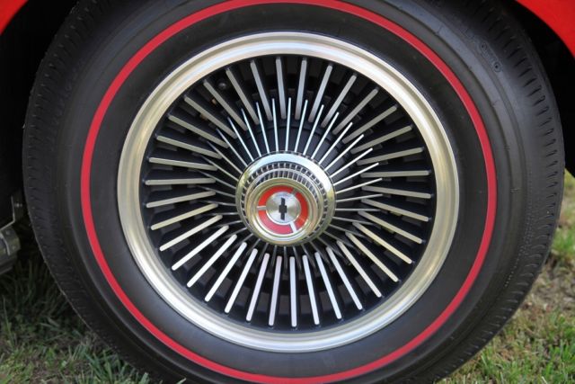 1967 Red Chevrolet Corvette Coupe