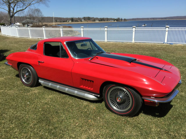 1967 Red Chevrolet Corvette Coupe