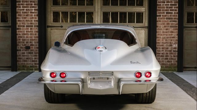 1967 Silver Chevrolet Corvette