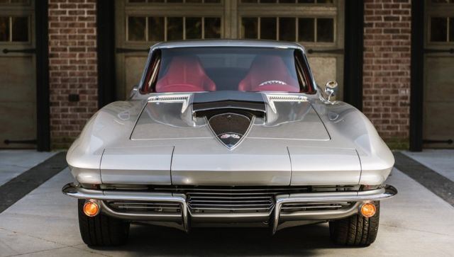 1967 Silver Chevrolet Corvette