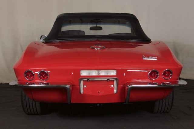 1967 Rally Red Chevrolet Corvette Convertible