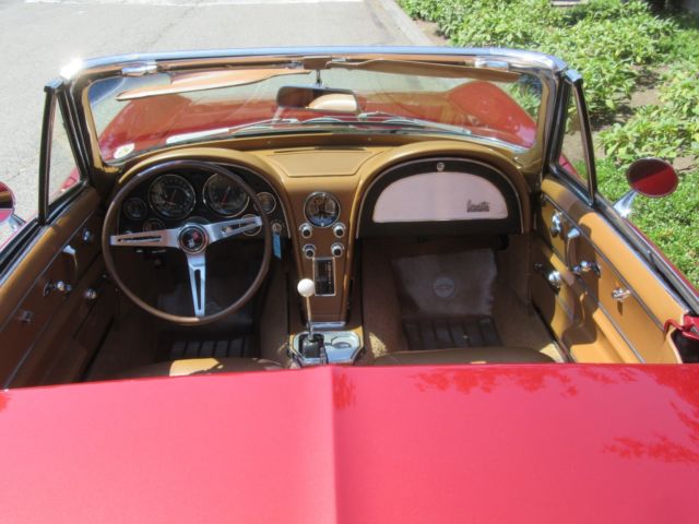 1967 Marlboro Maroon Chevrolet Corvette Convertible