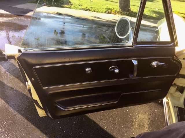 1967 Yellow Chevrolet Corvette Convertible