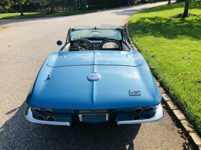 1967 Blue Chevrolet Corvette Convertible