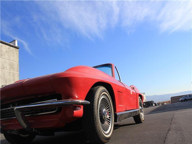 1967 Red Chevrolet Corvette --