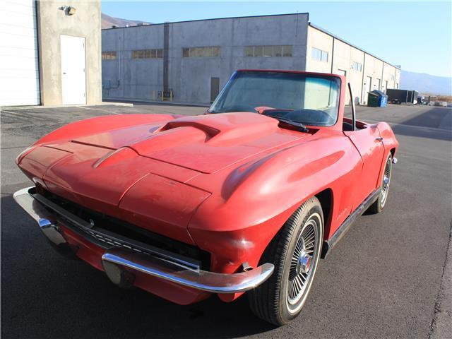 1967 Red Chevrolet Corvette --