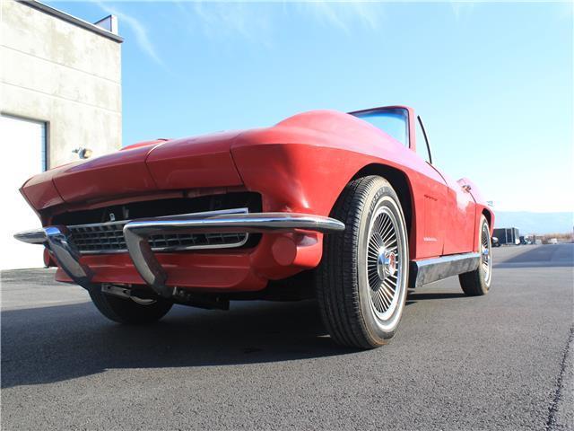 1967 Red Chevrolet Corvette --