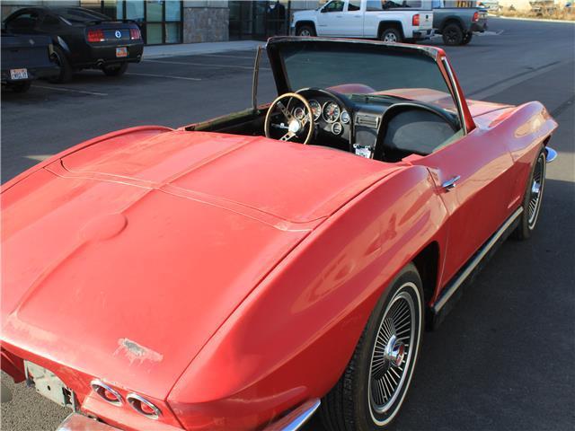 1967 Red Chevrolet Corvette --