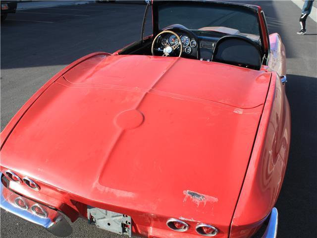 1967 Red Chevrolet Corvette --