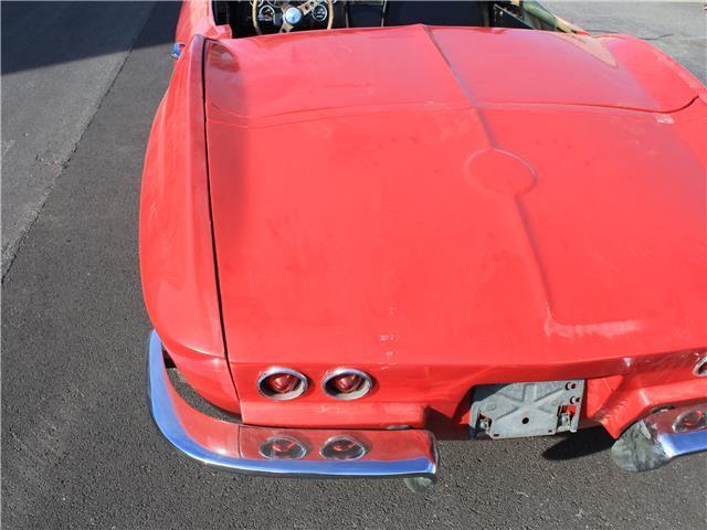 1967 Red Chevrolet Corvette --