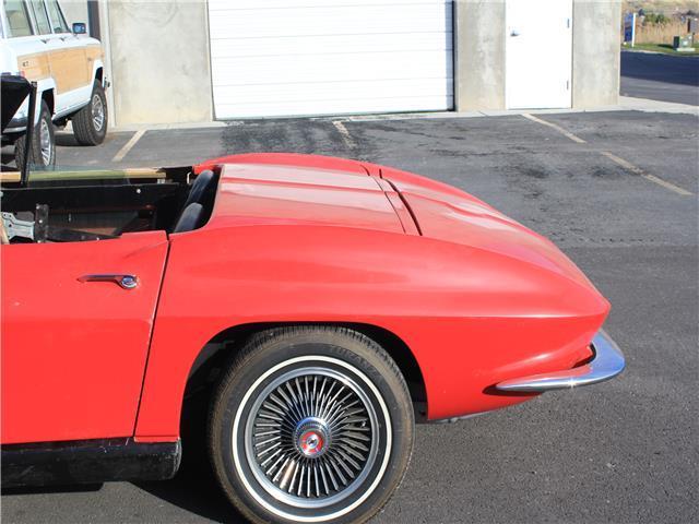 1967 Red Chevrolet Corvette --