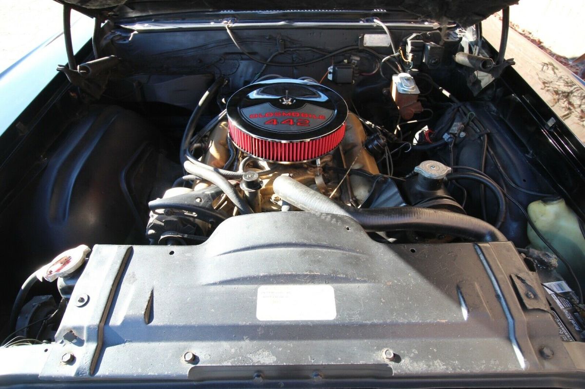 1967 Black Oldsmobile Cutlass Coupe