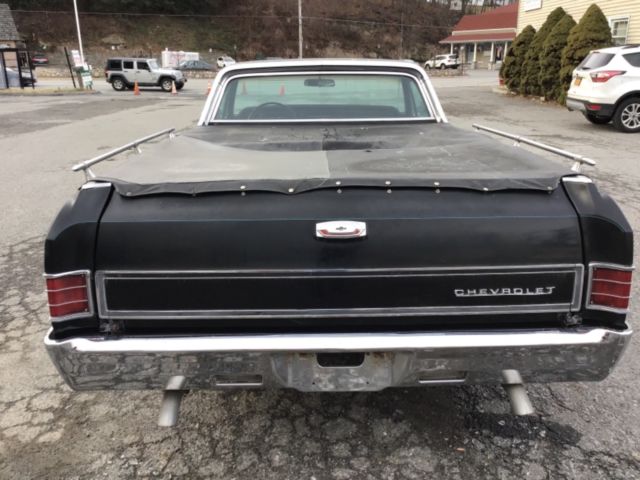 1967 Black Chevrolet El Camino