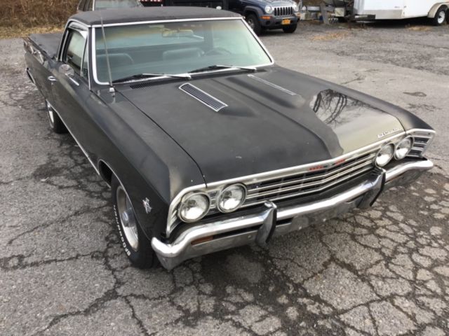 1967 Black Chevrolet El Camino