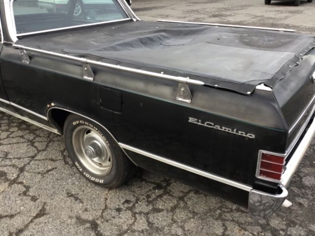 1967 Black Chevrolet El Camino