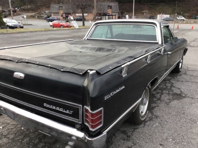 1967 Black Chevrolet El Camino