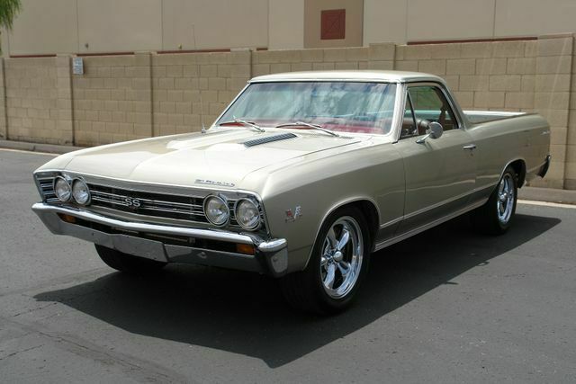 1967 Silver Chevrolet El Camino Pickup Truck