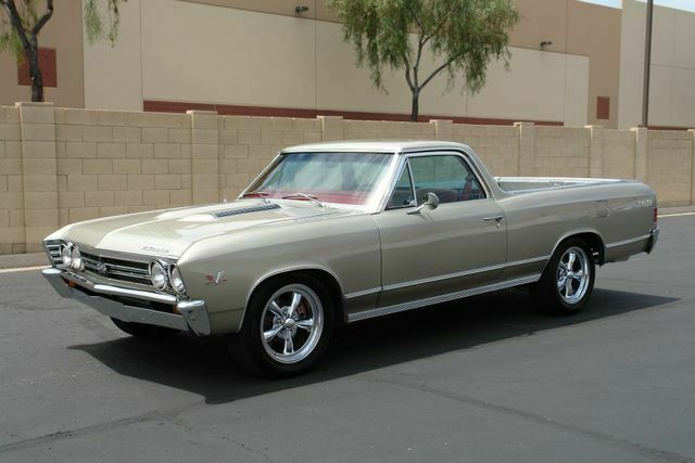 1967 Silver Chevrolet El Camino Pickup Truck