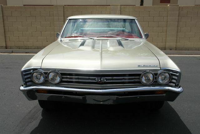 1967 Silver Chevrolet El Camino Pickup Truck