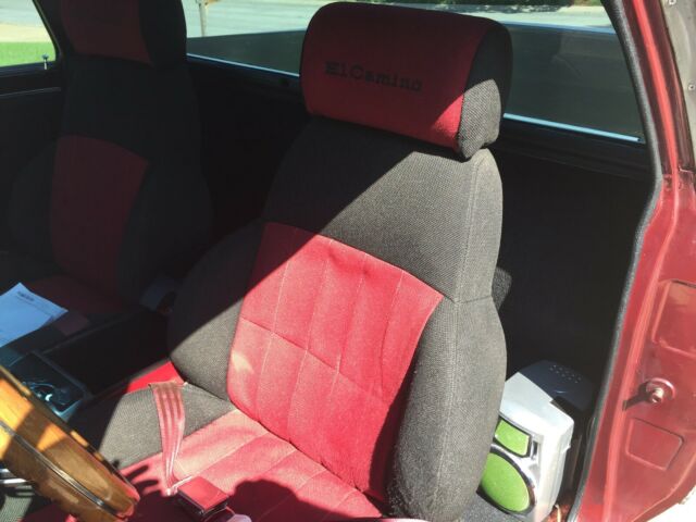 1967 Burgundy Chevrolet El Camino Crew Cab Pickup