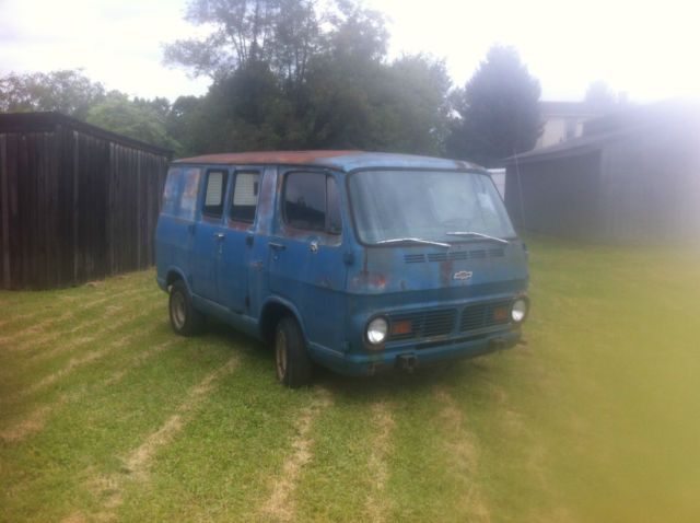 1967 Blue Chevrolet Other Standard Passenger Van