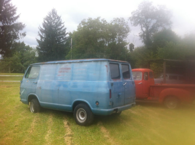 1967 Blue Chevrolet Other Standard Passenger Van