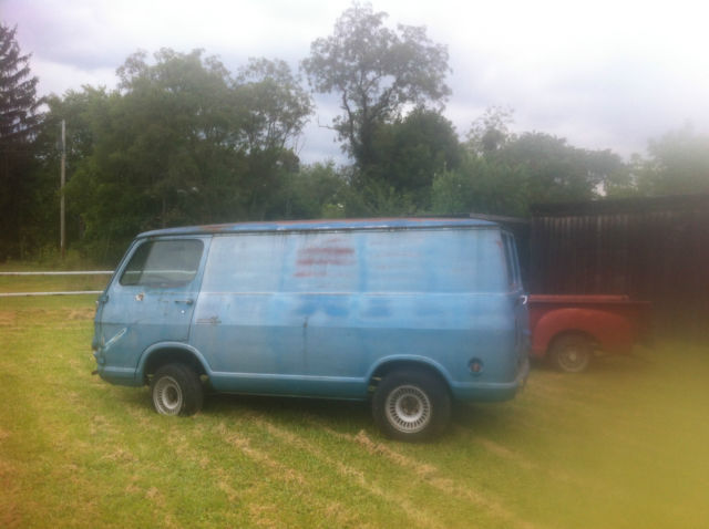 1967 Blue Chevrolet Other Standard Passenger Van