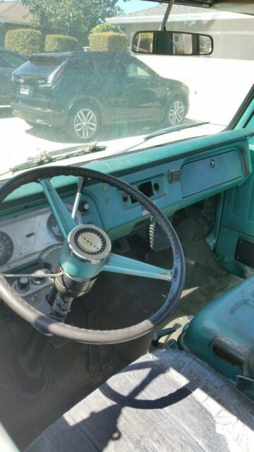 1967 Green/White Chevrolet G20 Van Van