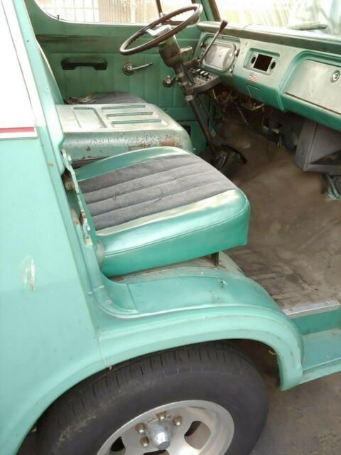 1967 Green/White Chevrolet G20 Van Van