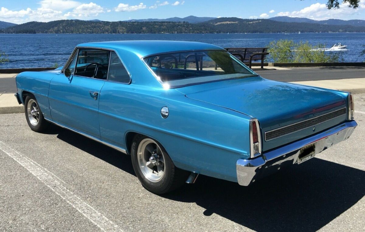 1967 Blue Chevrolet Nova Coupe