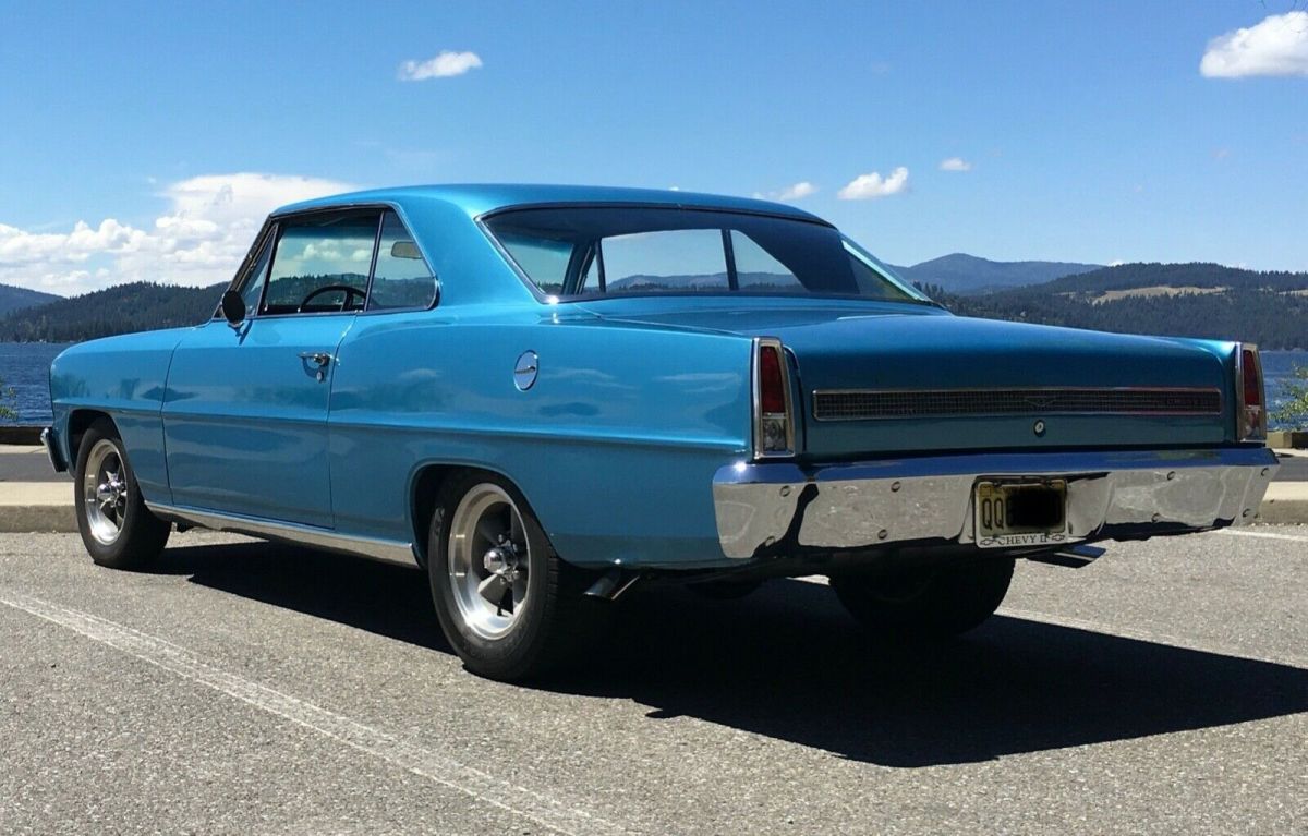 1967 Blue Chevrolet Nova Coupe