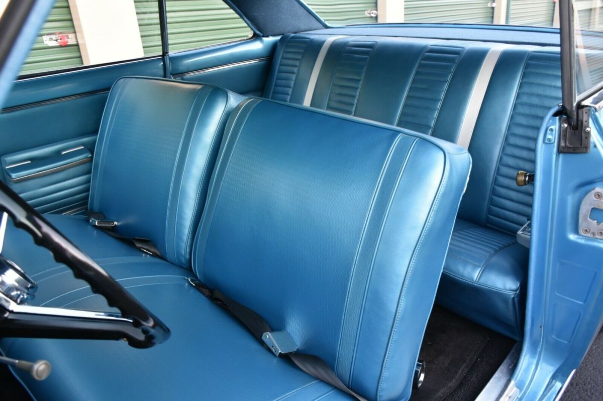 1967 Blue Chevrolet Nova Coupe