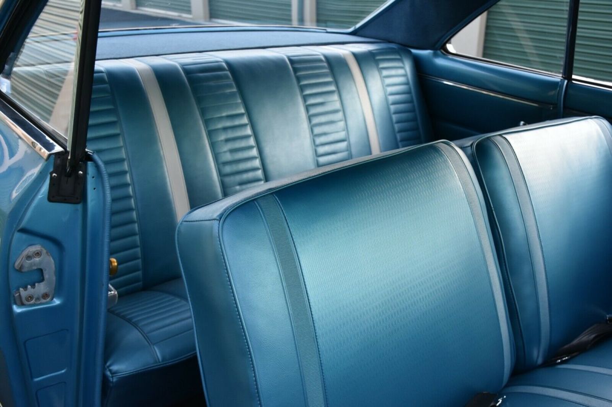 1967 Blue Chevrolet Nova Coupe