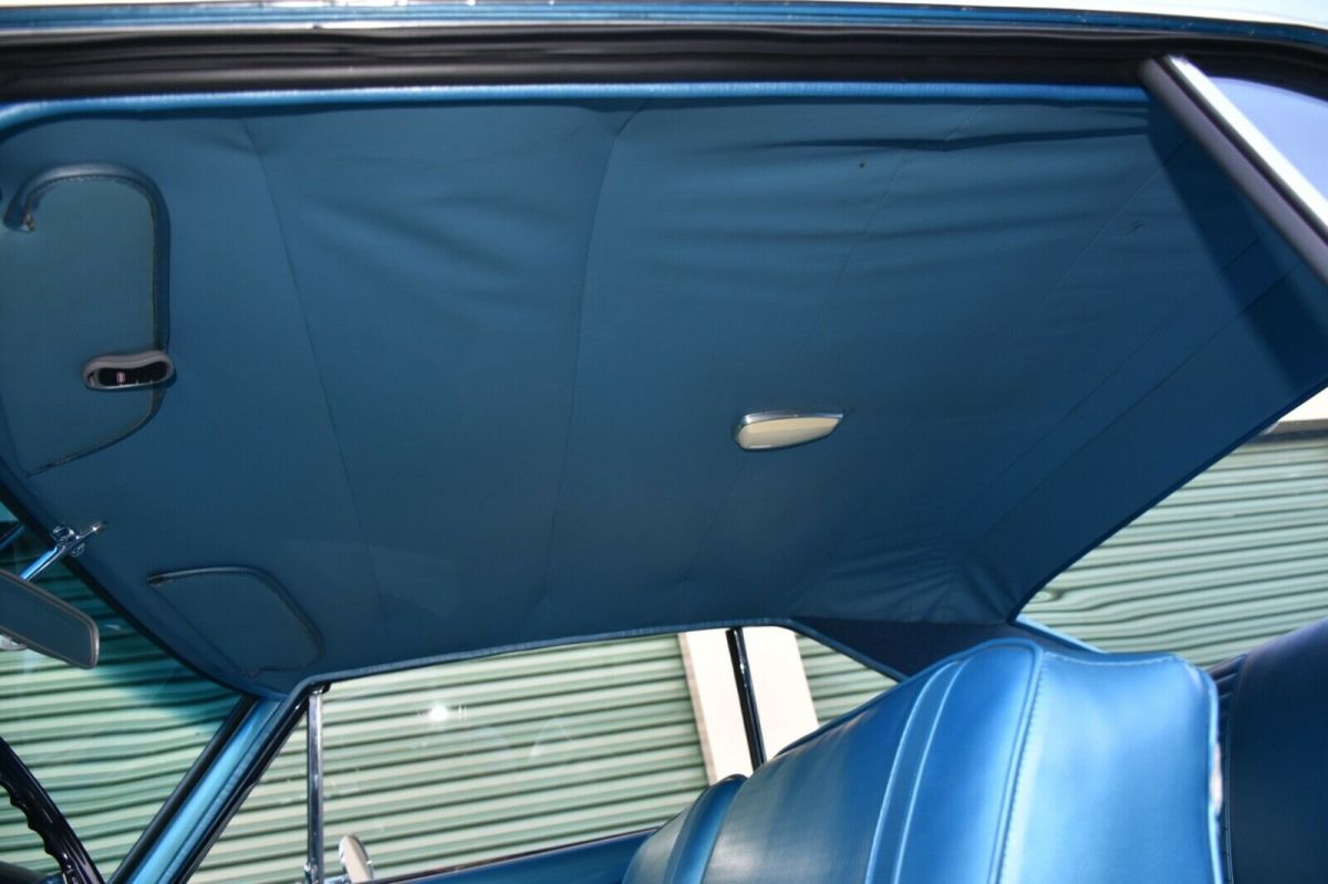 1967 Blue Chevrolet Nova Coupe