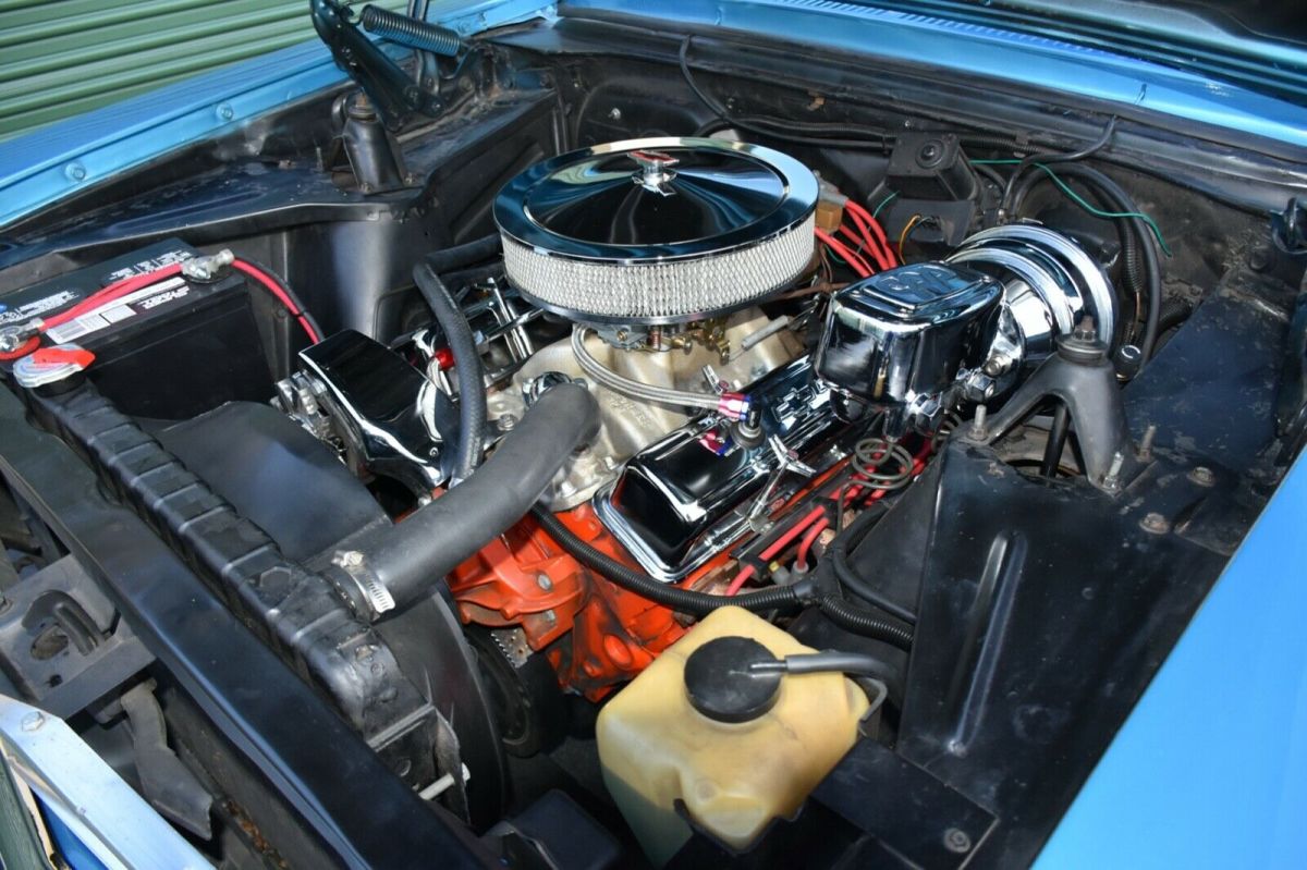 1967 Blue Chevrolet Nova Coupe