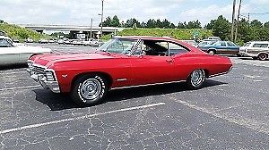 1967 Red Chevrolet Impala --