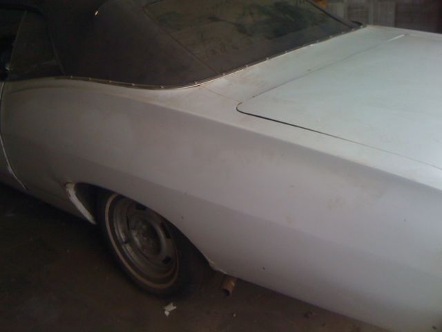 1967 Yellow Chevrolet Impala Convertible