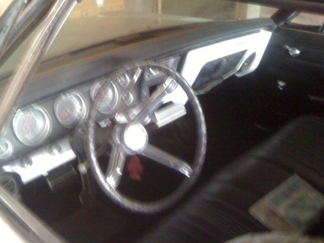 1967 Yellow Chevrolet Impala Convertible