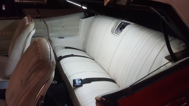 1967 Red Chevrolet Impala Convertible