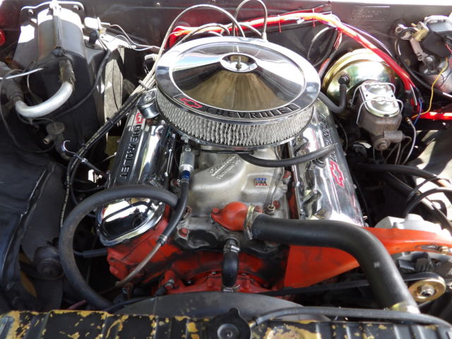 1967 Red Chevrolet Impala Sport Coupe