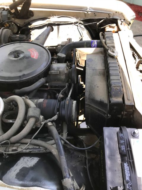 1967 White Chevrolet Impala