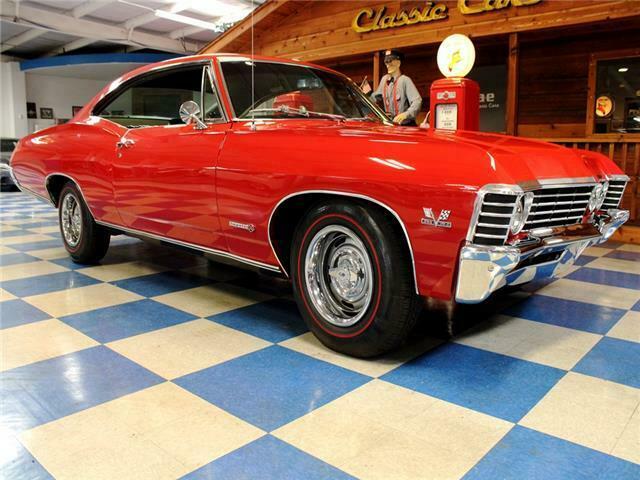 1967 Red Chevrolet Impala --