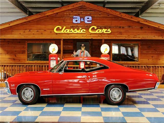 1967 Red Chevrolet Impala --