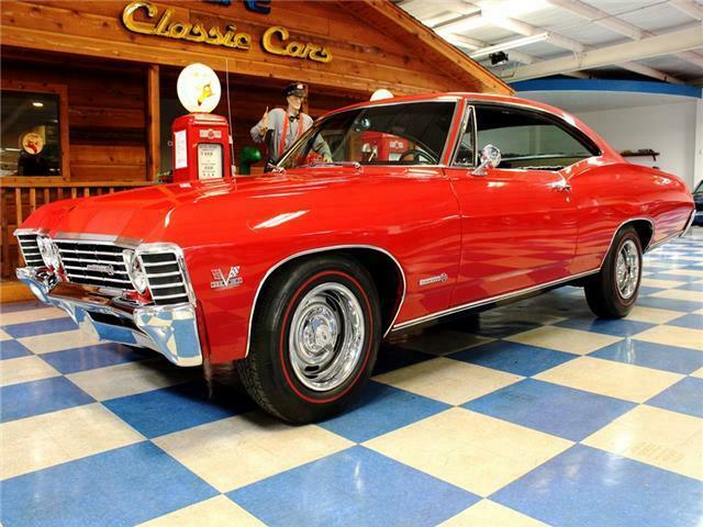 1967 Red Chevrolet Impala --