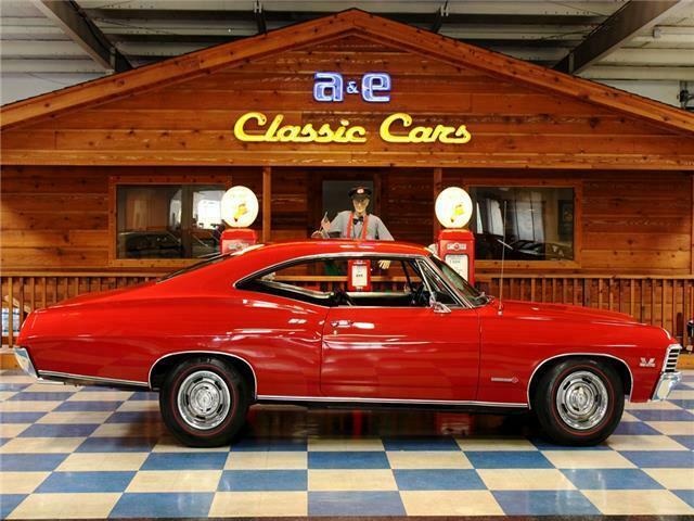 1967 Red Chevrolet Impala --