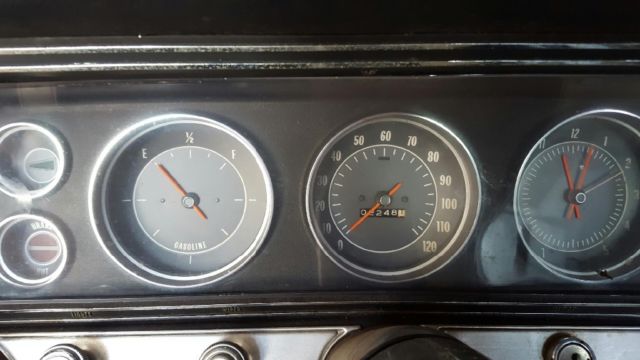 1967 Red Chevrolet Impala Convertible