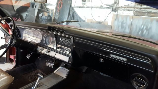 1967 Red Chevrolet Impala Convertible