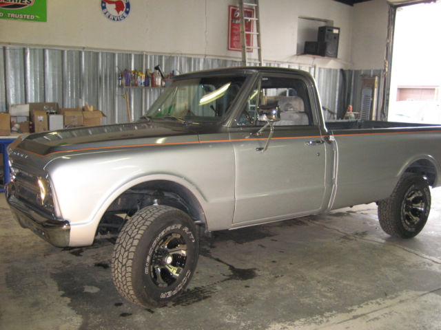 1967 Silver Chevrolet C-10 Standard Cab Pickup