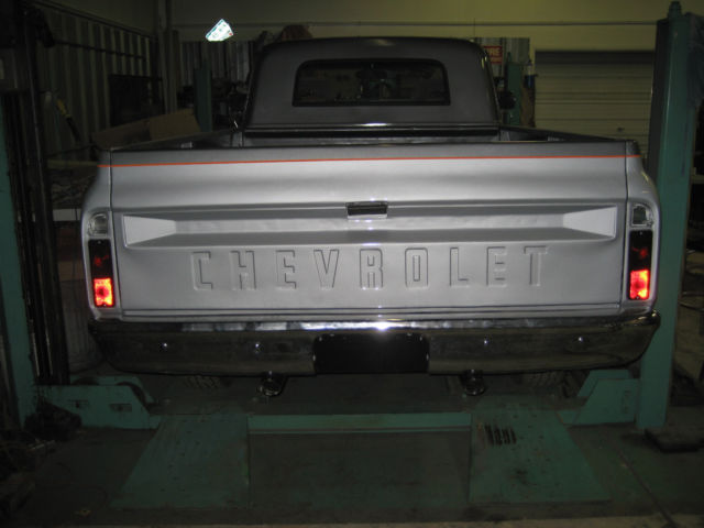 1967 Silver Chevrolet C-10 Standard Cab Pickup